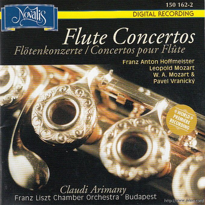 JAZZCD推荐02223 Flute Concertos