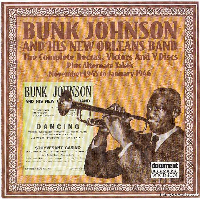 JAZZCD推荐02273 Bunk Johnson Volume 1 - New York (1945-1946)