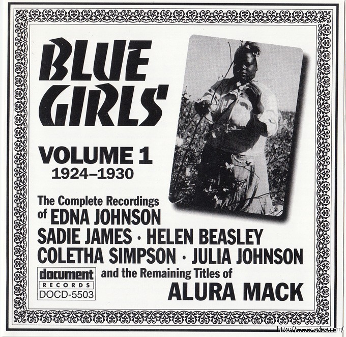 JAZZCD推荐02288 Blue Girls, Vol. 1: 1924 - 1930