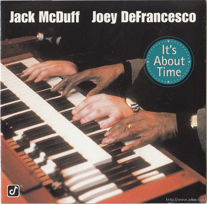 JAZZCD推荐02366 Jack McDuff & Joey DeFrancesco It's About