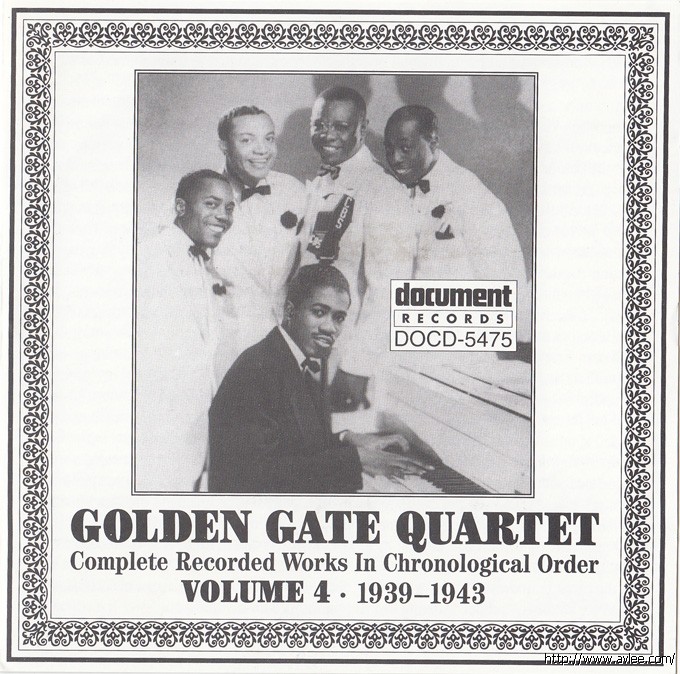 JAZZCD推荐02370 Golden Gate Quartet Vol. 4 (1939-1943)