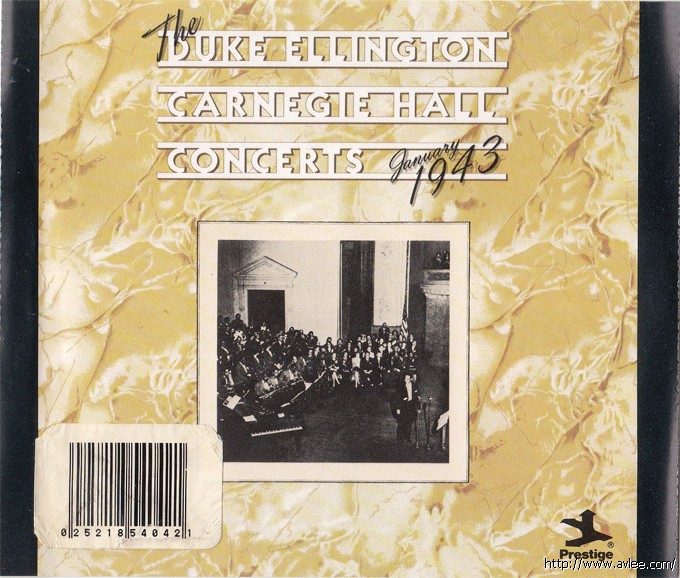JAZZCD推荐02377 Carnegie Hall Concerts, January 1943