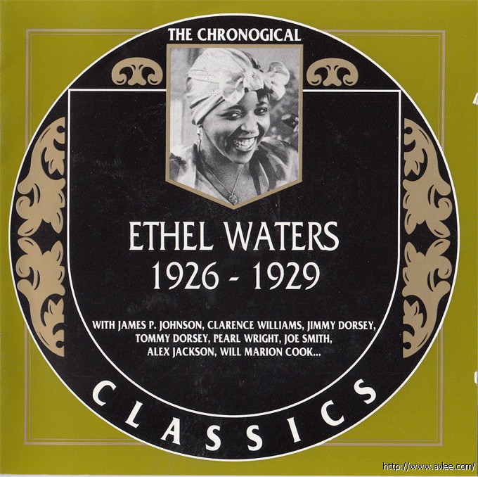 JAZZCD推荐02402 Ethel Waters 1926 to 1929