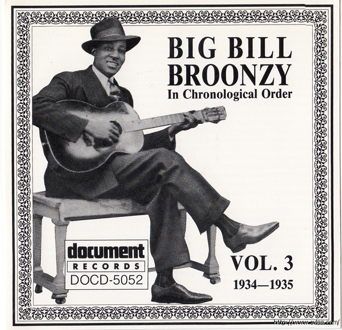 JAZZCD推荐02456 Big Bill Broonzy Vol 3 1934 - 1935
