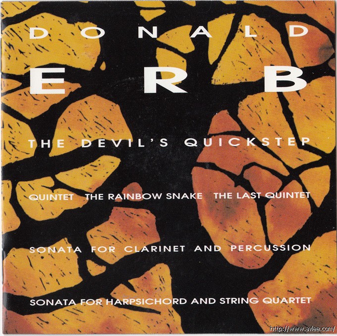 JAZZCD推荐02464 Donald Erb The Devil's Quickstep