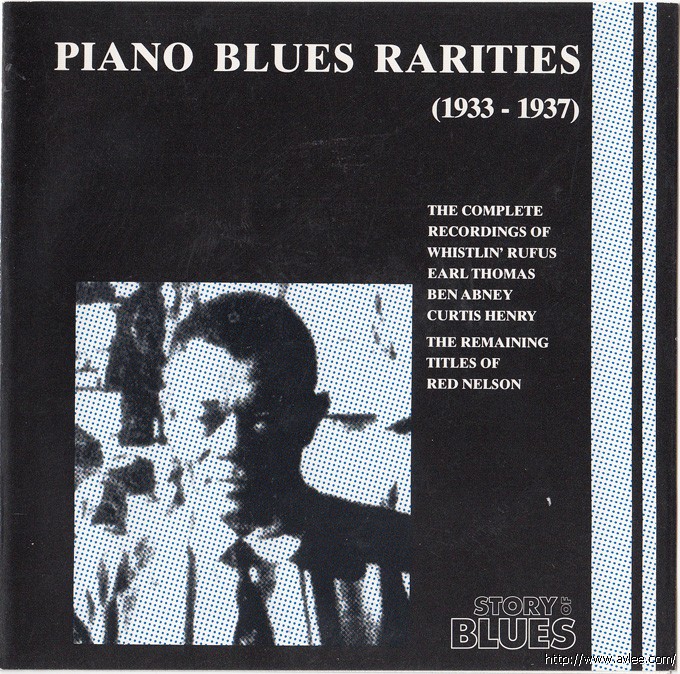 JAZZCD推荐02483 Piano Blues Raritie 1933-1937