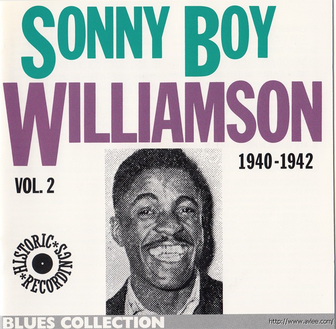 JAZZCD推荐02513 Sonny Boy Williamson 1940-1942 Volume 2