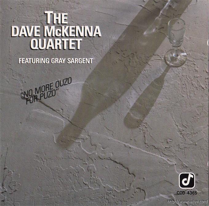 JAZZCD推荐02521 No More Ouzo for Puzo
