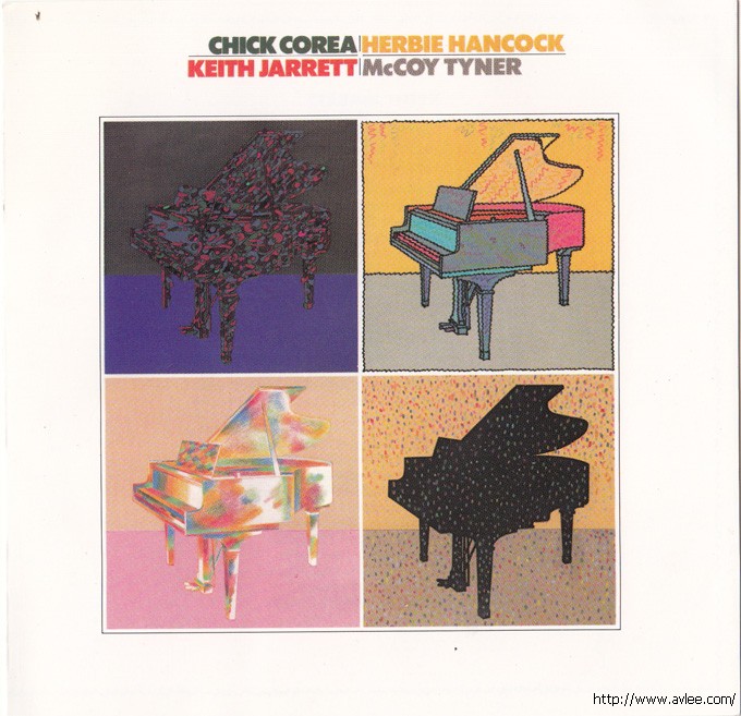 JAZZCD推荐02574 Chick Corea, Herbie Hancock, Keith Jarrett