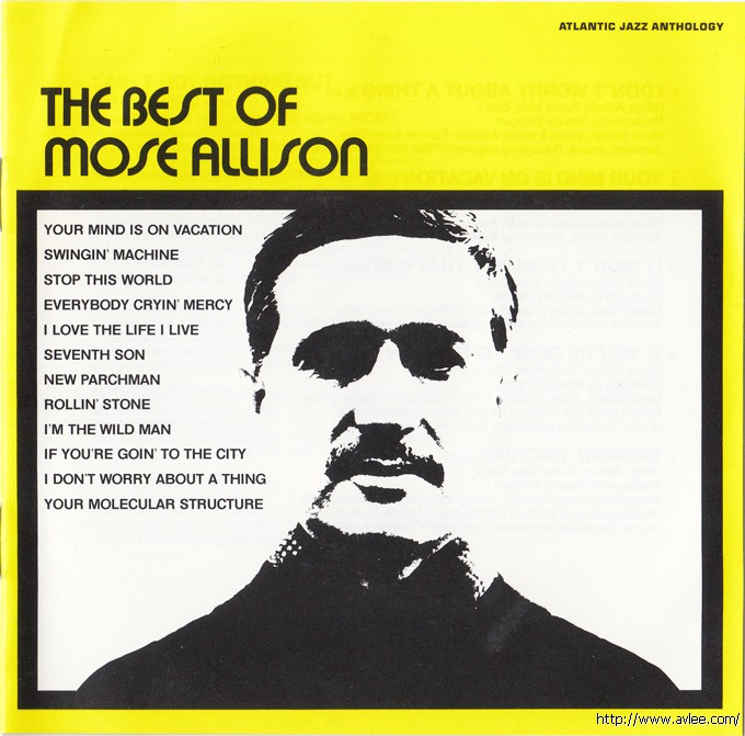 JAZZCD推荐02625 The Best of Mose Allison