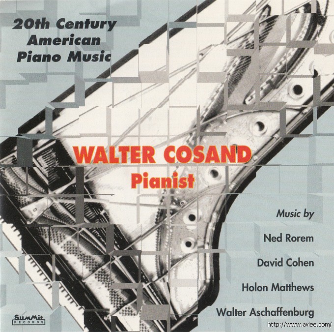 JAZZCD推荐02643 20th Century American Piano Music