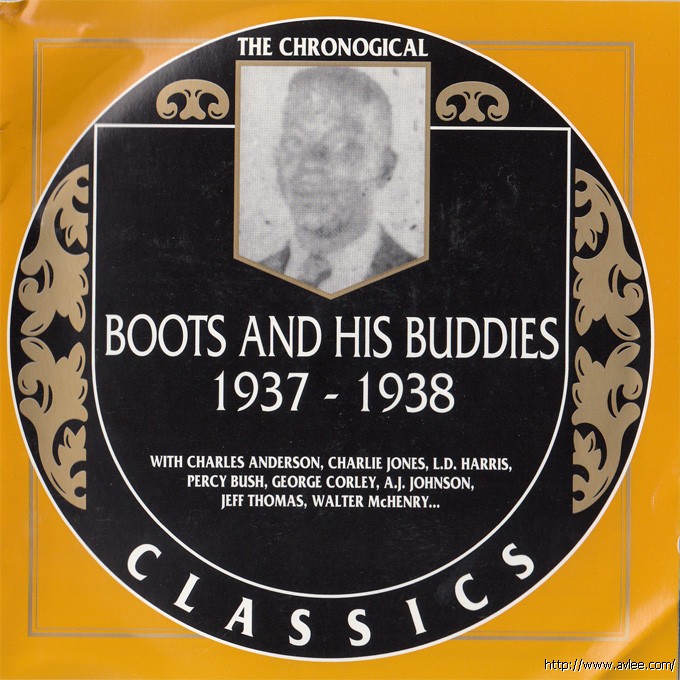 JAZZCD推荐02706 Boots And His Buddies: 1937-1938