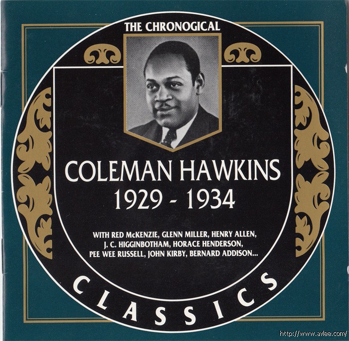 JAZZCD推荐02711 Coleman Hawkins 1929-1934