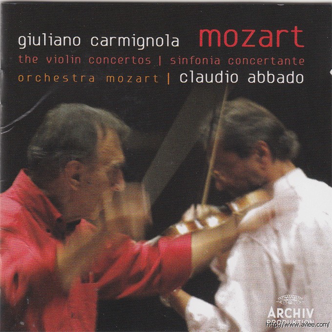 JAZZCD推荐02740 小提琴 Wolfgang amadeus mozart
