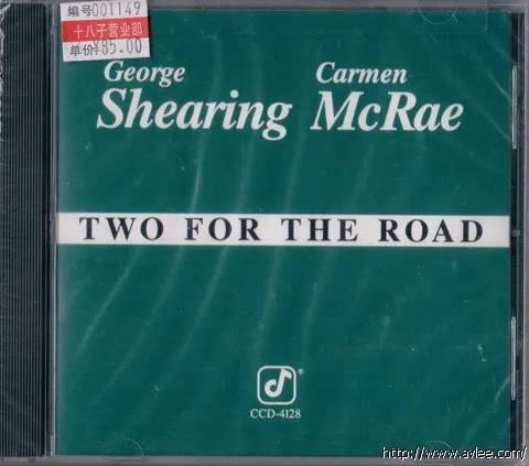 JAZZ CD推荐086 TWO FOR THE ROAD