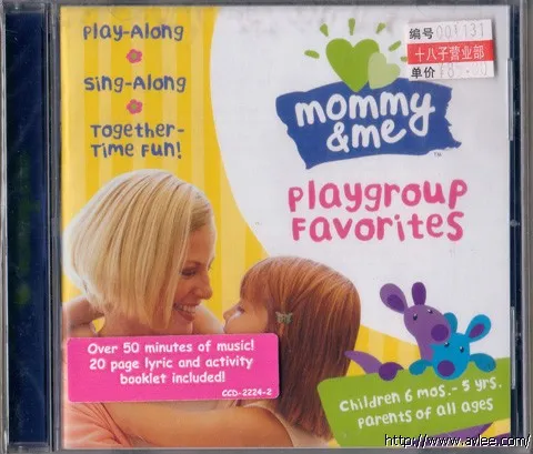 JAZZ CD推荐107 MOMMY & ME PLAYGROUP FAVORITES