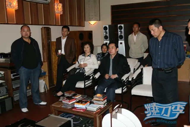 青海发烧友来访十八子视听会所