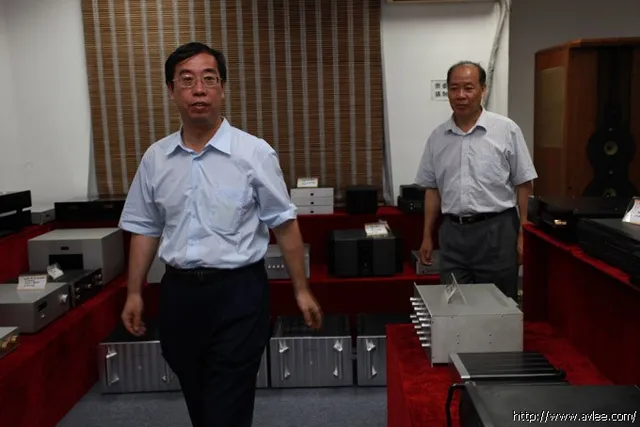 侯邦安副市长来访世界发烧音响博物馆