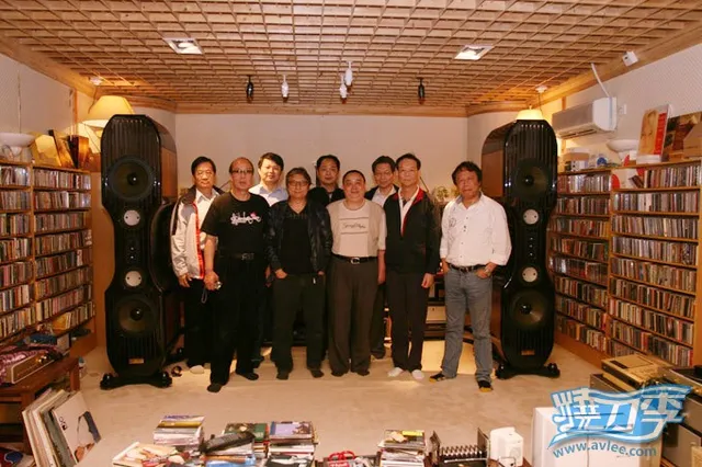 香港发烧友来访十八子视听会所