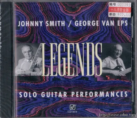 JAZZ CD推荐0172 Legends: Solo Guitar Performances