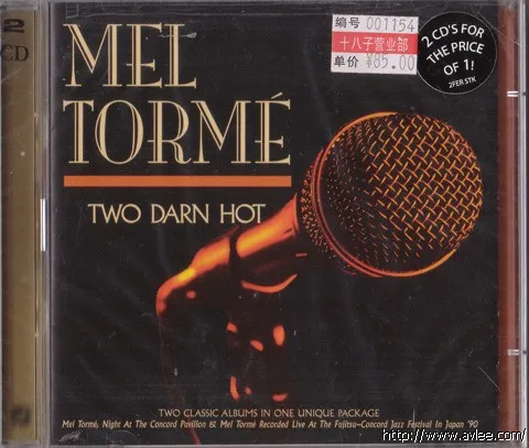 JAZZ CD推荐0193 TWO DARN HOT