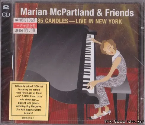 JAZZ CD推荐0194 85 Candles - Live in New York