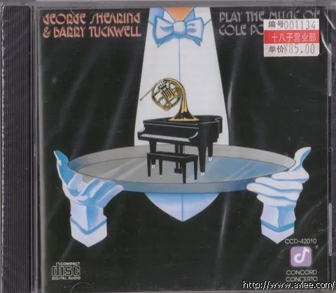 JAZZ CD推荐0195 Plays Music of Cole Porter