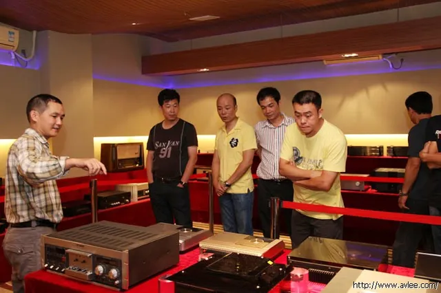 泽森、威腾、仙瑟音响商来访