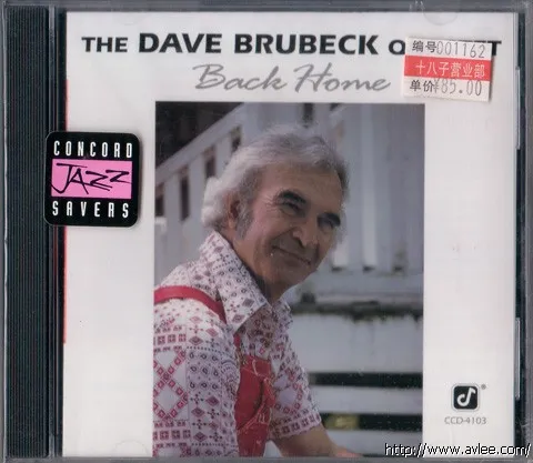 JAZZ CD推荐0126 Back Home