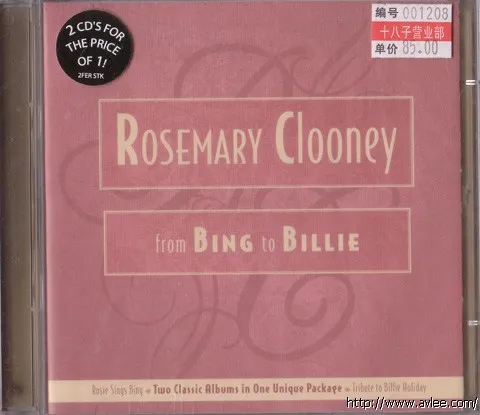 JAZZ CD推荐0244 From Bing to Billie