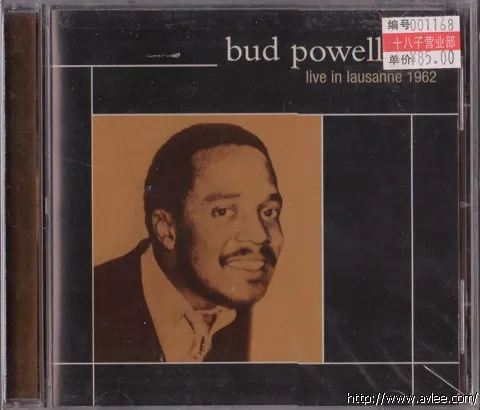 JAZZ CD推荐0277Live in Lausanne, 1962