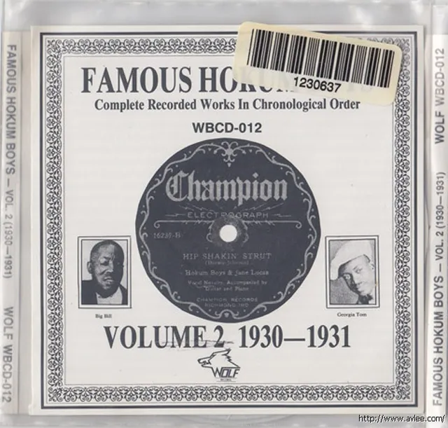 JAZZ CD推荐0304 Complete Recorded Works, Vol. 2: 1930-1931