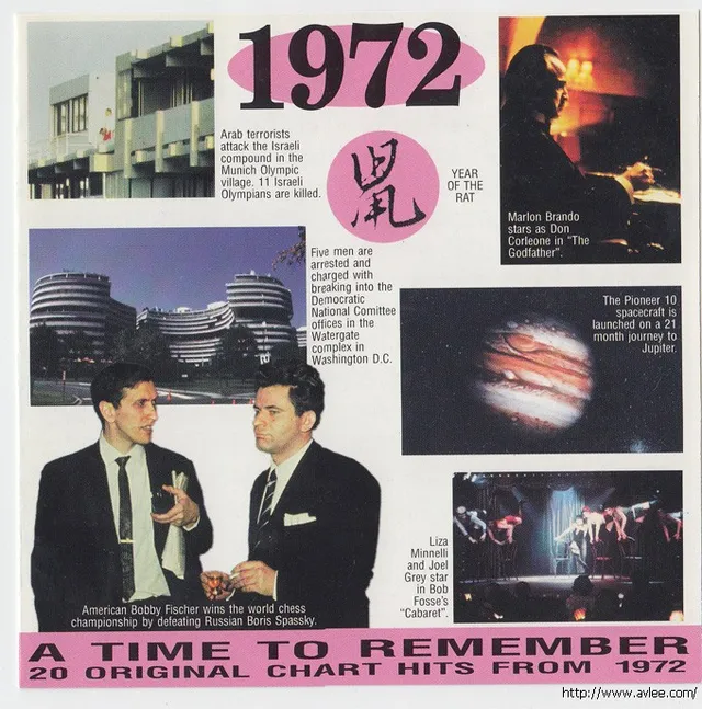 JAZZ CD推荐0312 1972:20 Original Chart Hits