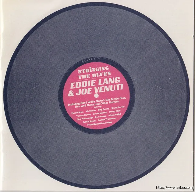 JAZZ CD推荐0338 stringing the blues Eddie Lang and Venuti