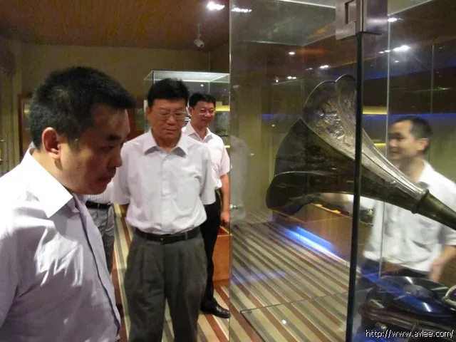 广东省物价局、发改局领导一行六人来访音博馆