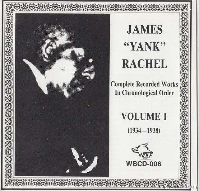 JAZZ CD推荐0397 YANK RACHEL-VOL.1(1934-1938)