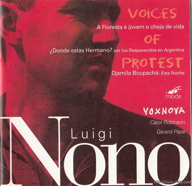 JAZZ CD推荐0436 Luigi Nono: Voices of Protest, Vol.1