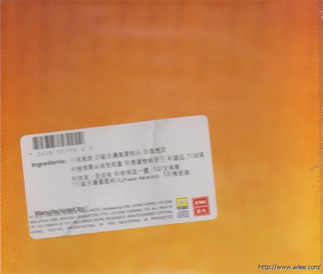 华语唱片30周年经典唱片集推荐01123 彭羚 抱着你的日子