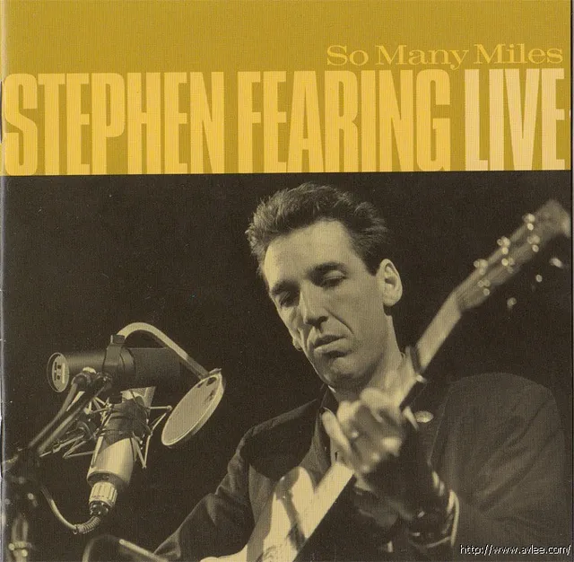 JAZZ CD推荐0525 SO MANY MILES STEPHEN FEARING LIVE