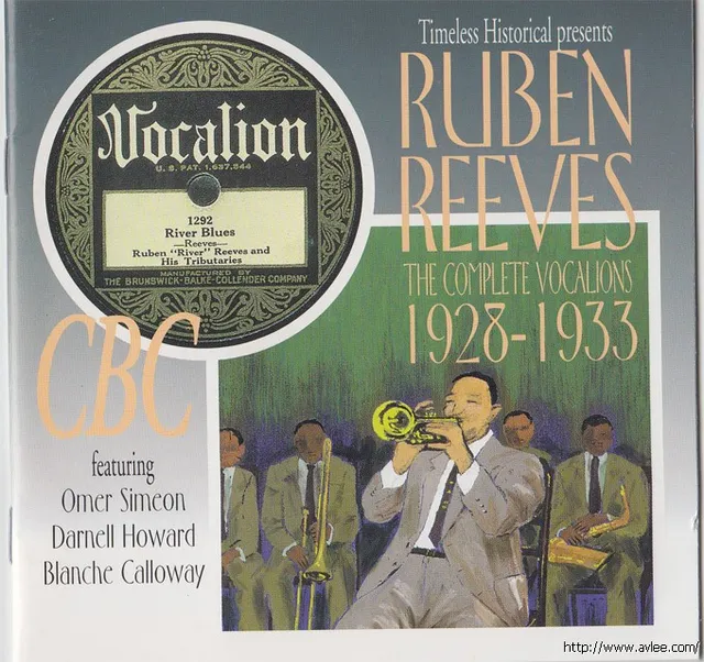 JAZZ CD推荐0674 Ruben Reeves The Complete Vocalions 1928-1933