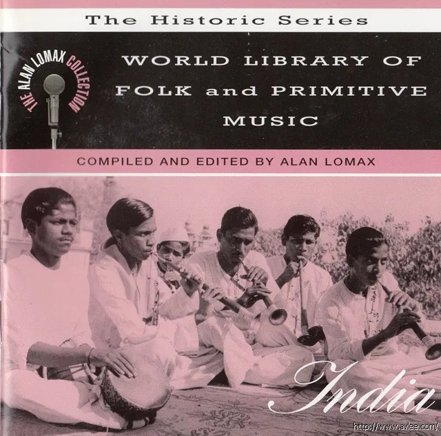 JAZZCD推荐0787World Library of Folk & Primitive Music：indi