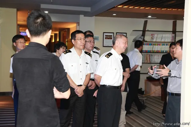 江门海关副关长米德民及阳江海关领导莅临阳江十八子集团有限公司参观交流