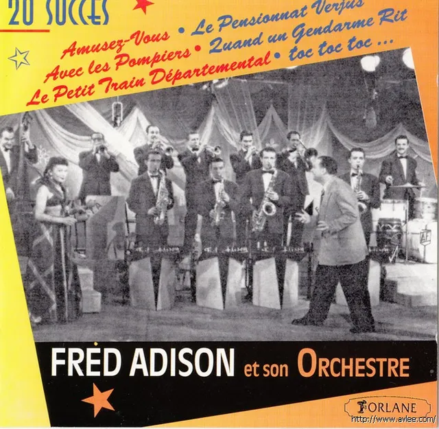 JAZZCD推荐0895 Fred Adison : 20 succès