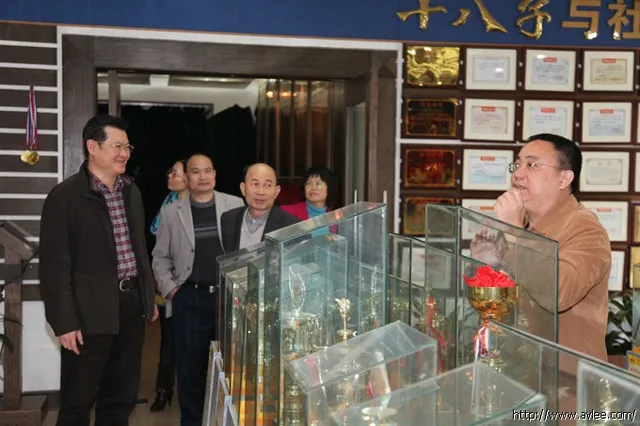 省工商联副主席陈昆一行领导莅临阳江十八子集团有限公司考察调研