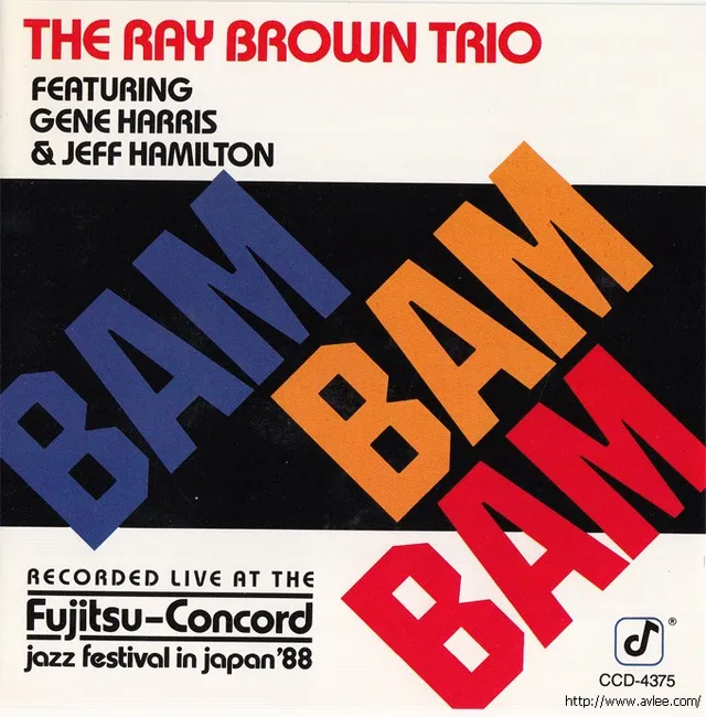 JAZZCD推荐01343 Bam Bam Bam