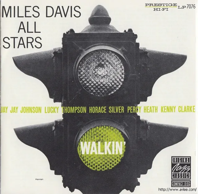 JAZZCD推荐01367 The Miles Davis All Stars: Walkin'