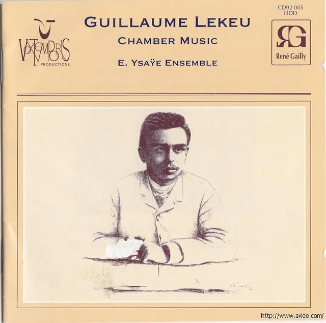 JAZZCD推荐01401 Lekeu: Chamber Music / E. Ysae Ensemble