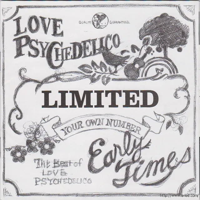 钟情老唱片推荐0351 Early Times: The Best of Love Psychedelico