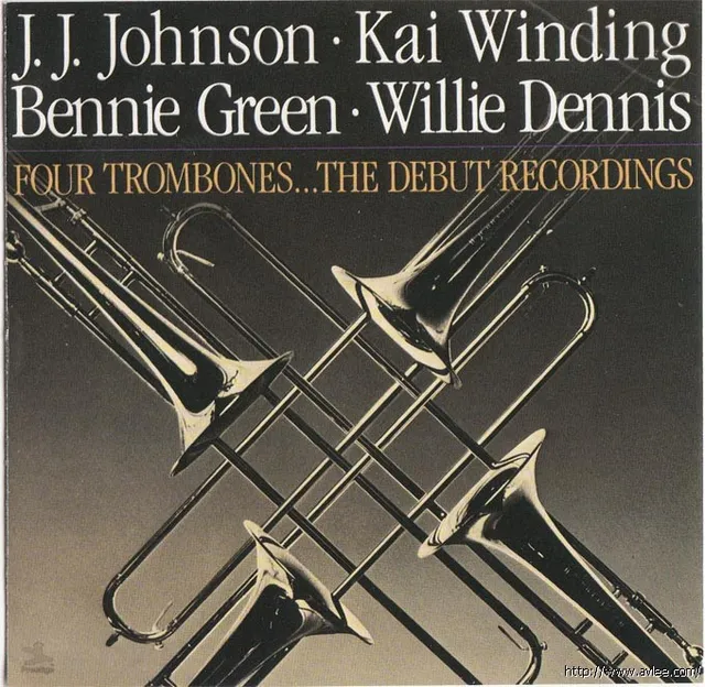 JAZZCD推荐01430 The Four Trombones: The Debut Recordings