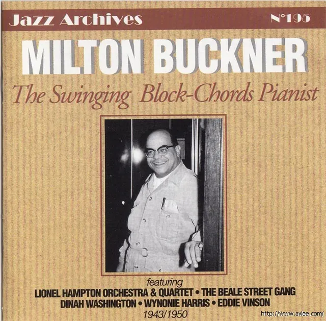 JAZZCD推荐01519 Swinging Block-Chords Pianist 1943-1950